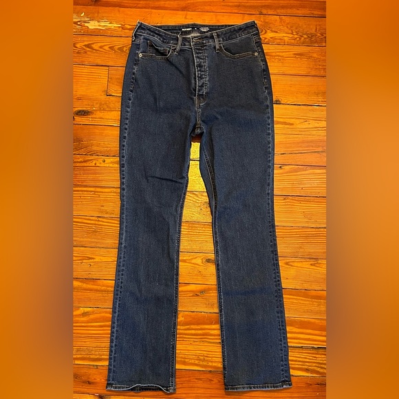 Old Navy 12 Tall Extra High Rise Kicker Boot-Cut secret smooth pockets - Picture 2 of 4